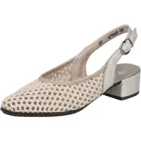 Rieker Damenschuhe Pumps Slingpumps Beige Freizeit