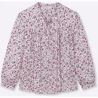 Sheego Bluse in ecru-erika-bedruckt | Gr.: 52
