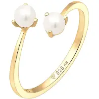 Elli Ring Damen Sterlingsilber gold, 54 595685-0002-00540