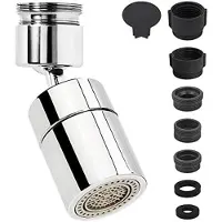 OEM Drehbarer Küchenarmaturadapter 360°, 5 Düsen, wassersparend, M22/M24 Gewinde