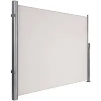 OEM Terrassenluifel - Antraciet - Polyester - Robuust - Wasserabweisend - Wetterfest - 180 x 350 cm