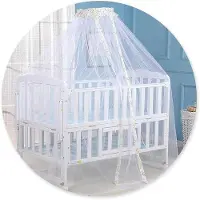OEM Kinderbett - Opvouwbares Modell mit Zeltdach (160 x 450 cm)