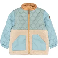 Mikk-Line - Kid's Mix Jacket - Freizeitjacke Gr 128 grau