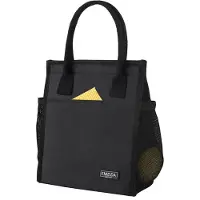 OEM Isolierende Picknicktas für Damen, schwarzer Reisekoffer, opklappbar, miniatur, geerdet, thermisch, für Schule, Reisen