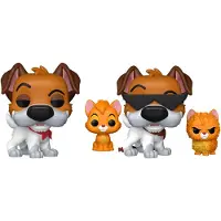 Funko POP! POP! Vinyl Figur Disney Oliver und Co. Dodger with Oliver 1705 Chance of Chase