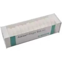 B Braun Askina Finger Bob Fingerschnellverband, Sichere Fixierung von Wundauflagen am Finger, 180 mm Länge, 1 Karton = 12 Packungen = 72 Stück, weiß