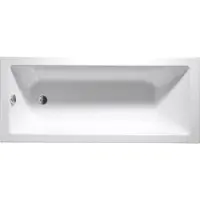 Hak Handelsagentur Koch DOUBRAVA Rechteckwanne 170 x 70 x 41 cm, ohne Füße, weiß
