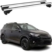 Omtec Dachträger für Toyota RAV4 XA50 2018-2025 Gepäckträger Grundträger Alu Silber 2x