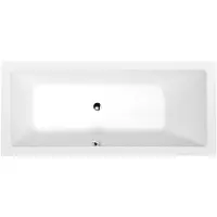 Hak MIMOA Rechteckwanne 170x80x39cm, weiß