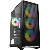 Sharkoon VK4 ARGB schwarz Tempered Glass - Midi/Minitower - ATX