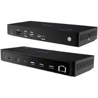 ITEC i-tec Thunderbolt4 Triple Display Docking Station + Power Delivery 96W, Kabelgebunden, Thunderbolt 4, 96 W, 3,5 mm, 10,100,1000,2500 Mbit/s, Schwarz