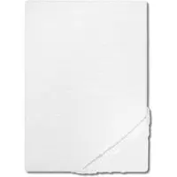 CloudComfort Basic Spannbettlaken Jersey-Stretch weiß 120 x 200 cm