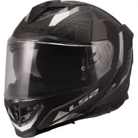 LS2 FF818 STORM III SPORTY Integralhelm matt schwarz-grau XXL