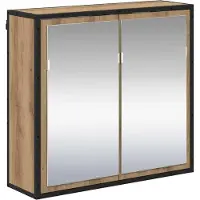 vidaXL Badezimmermöbel-Set 3 stk. Artisan-Eiche 80 x 33 x 60 cm