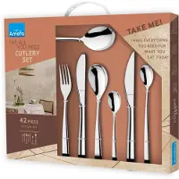 Amefa Besteckset Gaia Silber (42er Set)