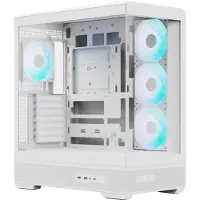 Aerocool ADVANCED TECHNOLOGIES Geh Midi P500B-Digi White ARGB ACCS-P500B-Digi-002