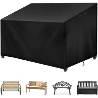 OEM Gartenstuhldecke 3-Sitzer - Wetterfest und Wetterbeständig - 1 Stück - 500D Oxford - 163 x 66 x 63/89 cm
