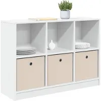 vidaXL Sideboard Weiß 102 x 32 x 73,5 cm