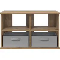 vidaXL TV-Ständer 79 x 40 x 48 cm Artisan-Eiche