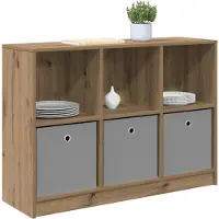 vidaXL Sideboard Artisan-Eiche 102 x 32 x 73,5 cm