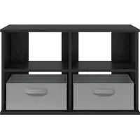 vidaXL TV-Ständer mit Schubladen Schwarz Eichen-Optik 79 x 40 x 48 cm