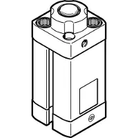 FESTO Stopperzylinder 20mm Bohrung 10mm Hub Doppelt Wirkend - 576075