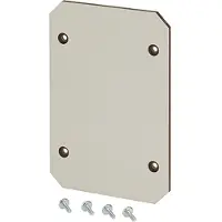 Hensel Montageplatte isolierend 154,5x104,5x4mm für EB 10 - EB MP 10