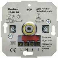 Hager Berker Zeitrelais-Schalter Element Hauselektronik - 294810