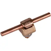 Dehn KS Verbinder Cu-RCB für Rd 6-10mm mit Federring - 301017