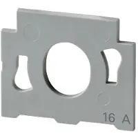 Eaton 1713624 Sicherungslasttrennschalter 16A, D II, Adapterplatte LPC16-ADAPTER - 10 Stück