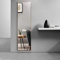 Markenlos Standspiegel Groß 160 x 40 cm - Aluminiumrahmen