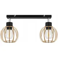 Light11 HOME Moderne Led-Deckenhängelampe Aus Holz