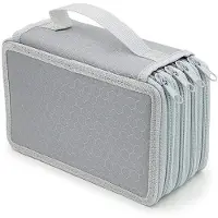 OEM Reise- und Schuletui aus Canvas, 72-teilige Pencilcase, grau, Reisebegleiter