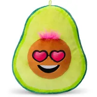 Azomor Weiche Plüsch-Avocado-Kuscheltier 38 cm in fröhlicher rosa Farbe