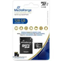 MediaRange MR945, 128 GB, MicroSDXC, Klasse 10, UHS-I, 80 MB/s, 20 MB/s