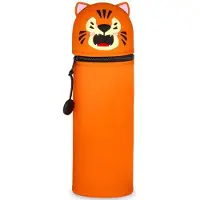 OEM Silikon-Tier-2-in-1 Etui, weiches Tier Etui für Füller, Etui und Füllergestell, Tier Etui, Silikon Etui