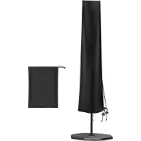 OEM 2er-Schirmset 2 m 3 m wasserdicht 420D Oxford mit Reißverschluss (H170 x 28/35 cm)