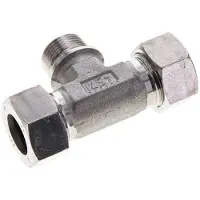 Tameson 22L & G3/4'' T-Stück aus Edelstahl mit Außengewinde, 160 bar ISO 8434-1
