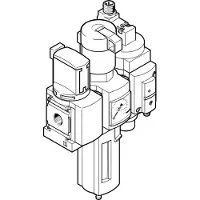 FESTO Wartungseinheit G1/4'' 4-7bar 1600l/min 40µm - 8042666