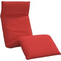 vidaXL Sonnenliege Klappbar Rot 175x54x8,5 cm Oxford-Gewebe