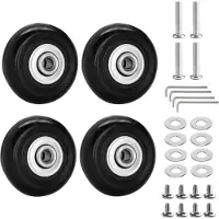 OEM Set mit 4 Ersatzrollen für Reisetaschen mit einfacher Montage
