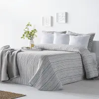 OEM Beige Sommer- und Frühlings-Bettwäsche, 250x270 cm, weich