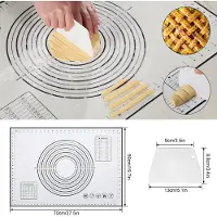 OEM Silikonische antislip-bakmat mit Messlinien für vielseitige Verwendung