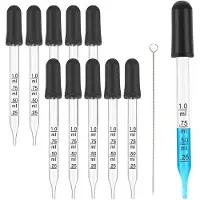 OEM Gläserne Pipetten Set mit Gummiende und Reinigungsbürste für genaue Messungen