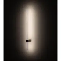 Nowodvorski Lighting LED Wandstrahler Saber Seide Oliv Alu