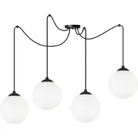 Light11 HOME Deckenhängelampe Spider Ball Schwarz Led 15Cm