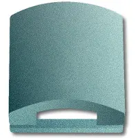 ABB Busch-Jaeger Schalterabdeckplatte 50x50mm Aluminium Silber - 2CKA001710A3678