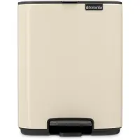 Brabantia Bo, 7 l, Rechteckig, Stahl, Beige, Kunststoff, Terrasse