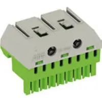 ABB ZK82G Reihenklemme PE 8 1 - 5-4mm Schraubenlos - 1SPE007715F9713 [2 Stück]