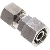 Tameson 10S & 12S Edelstahl-Druckverschraubung mit Drehgelenk 400 bar FKM O-Ring-Dichtkonus ISO 8434-1